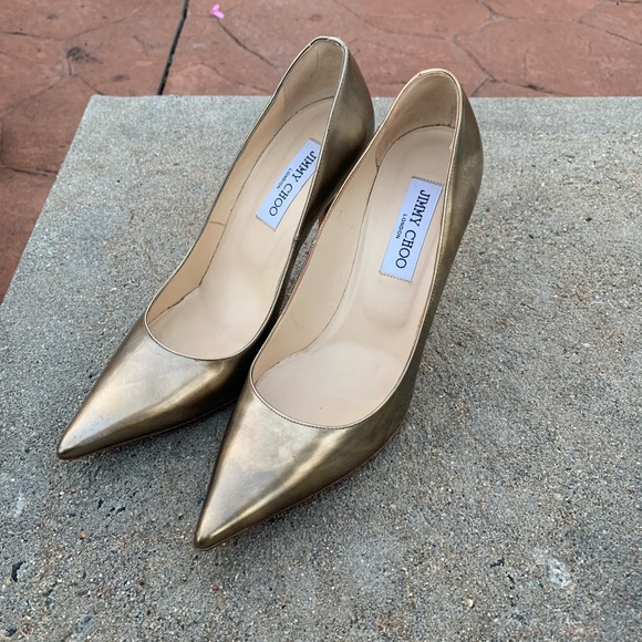 Jimmy Choo Shoes - Jimmy Choo Metalícese pump